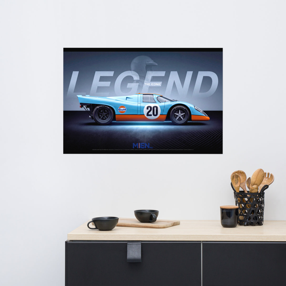 MIENchic — Porsche 917K | Le Mans 1970 | Porsche Endurance Legacy - LEGEND | 24" x 36" Poster