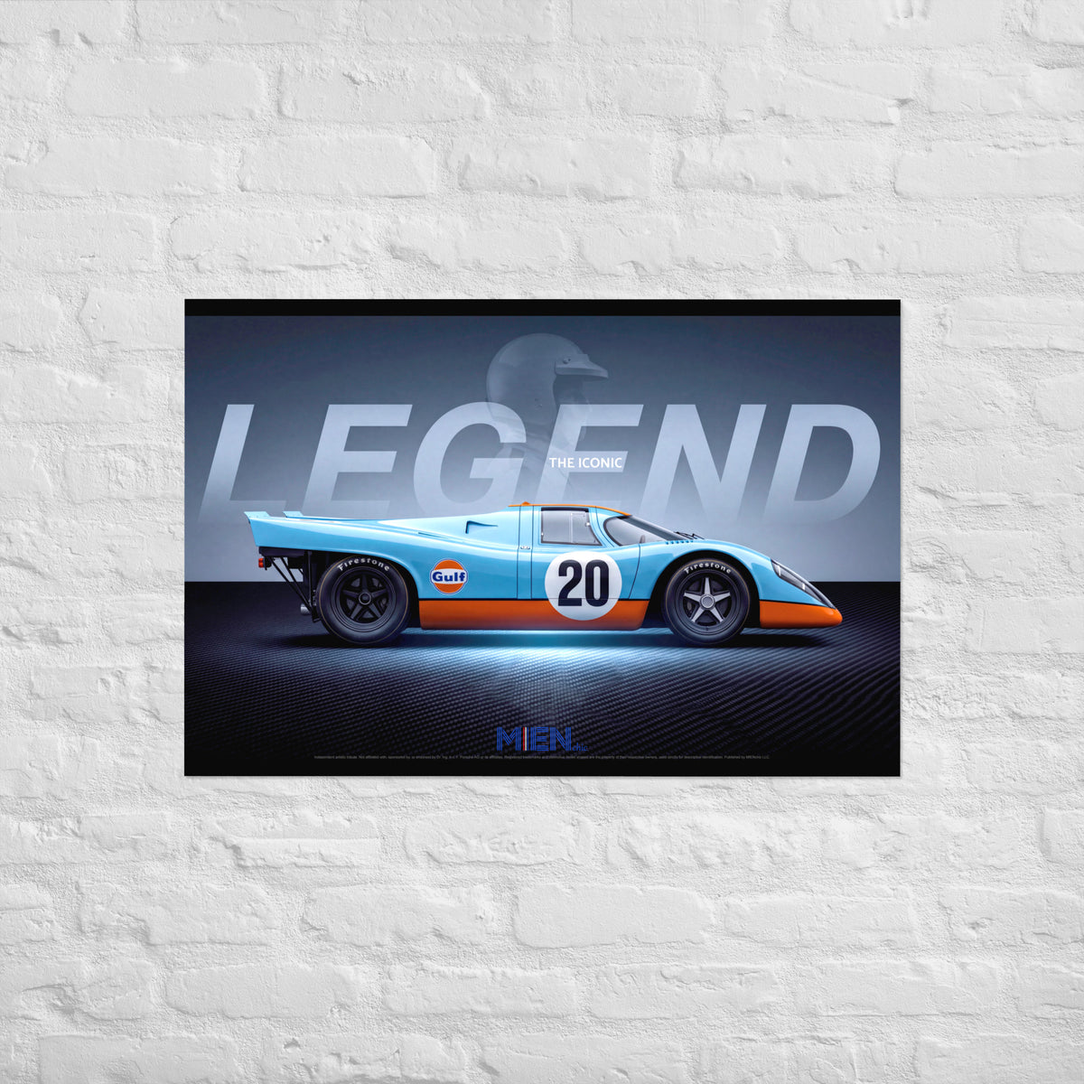 MIENchic — Porsche 917K | Le Mans 1970 | Porsche Endurance Legacy - LEGEND | 24" x 36" Poster