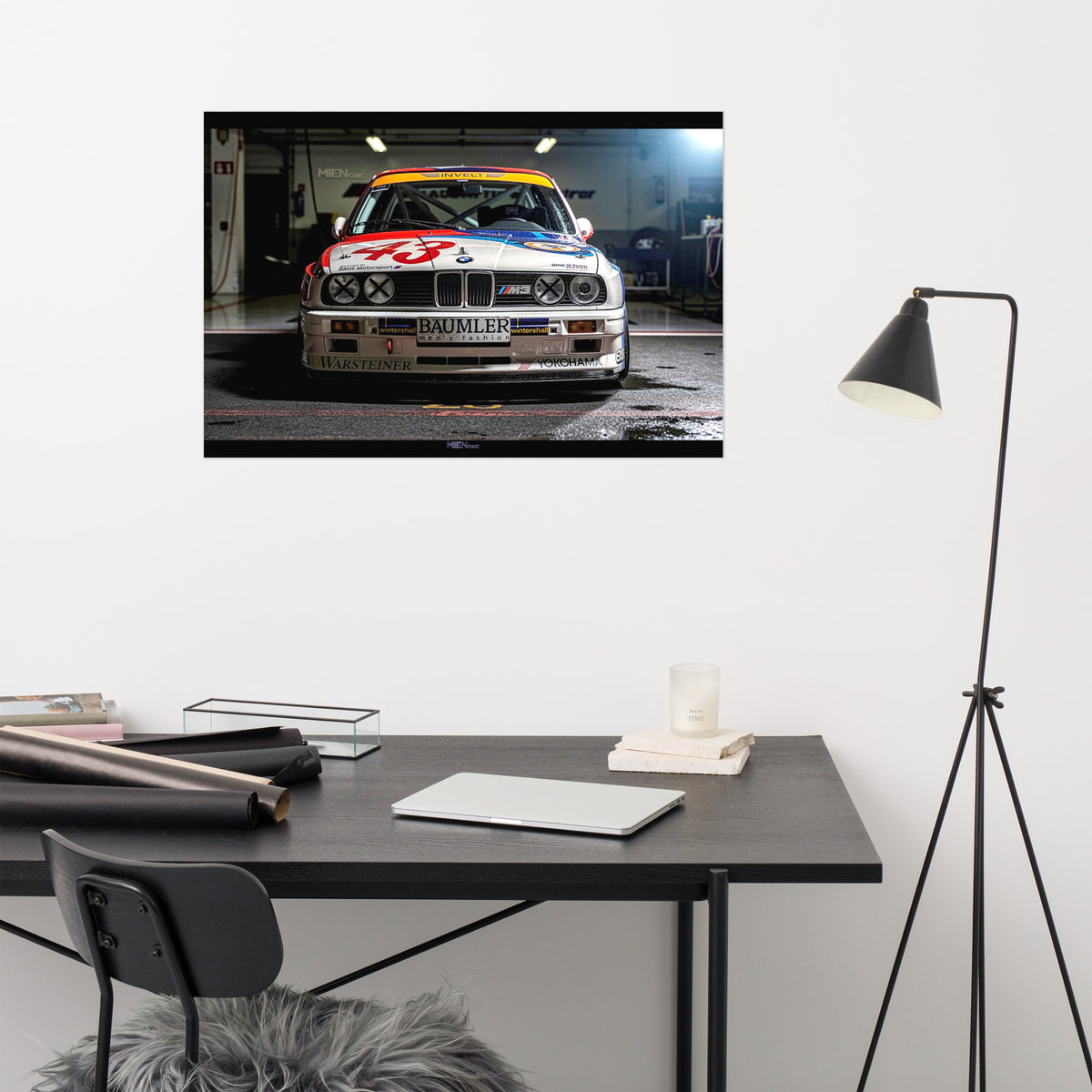 MIENchic — 1987 BMW E30 M3 | DTM Machine | 24" × 36" Poster