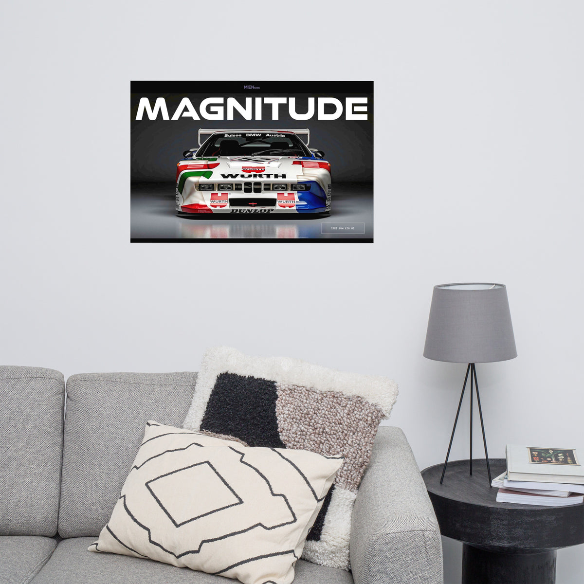 MIENchic — BMW E26 M1 1981 | MAGNITUDE | 24" × 36" Poster