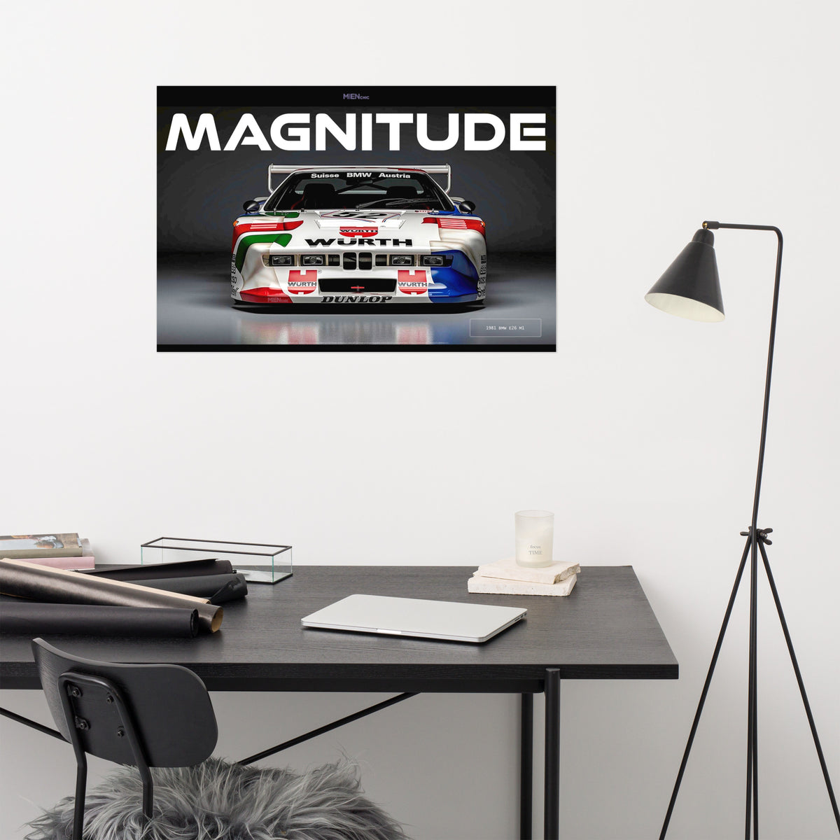 MIENchic — BMW E26 M1 1981 | MAGNITUDE | 24" × 36" Poster