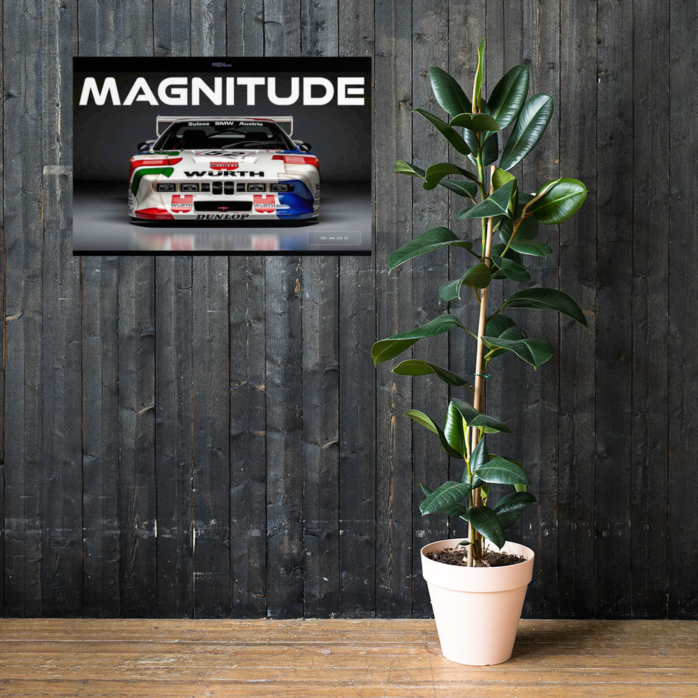 MIENchic — BMW E26 M1 1981 | MAGNITUDE | 24" × 36" Poster