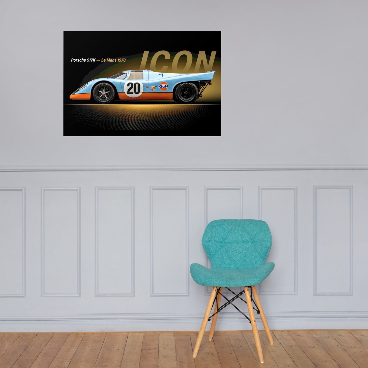 MIENchic — Porsche 917K 1970 Le Mans | LEGENDS of Le Mans Series - ICON | 24" x 36" Poster