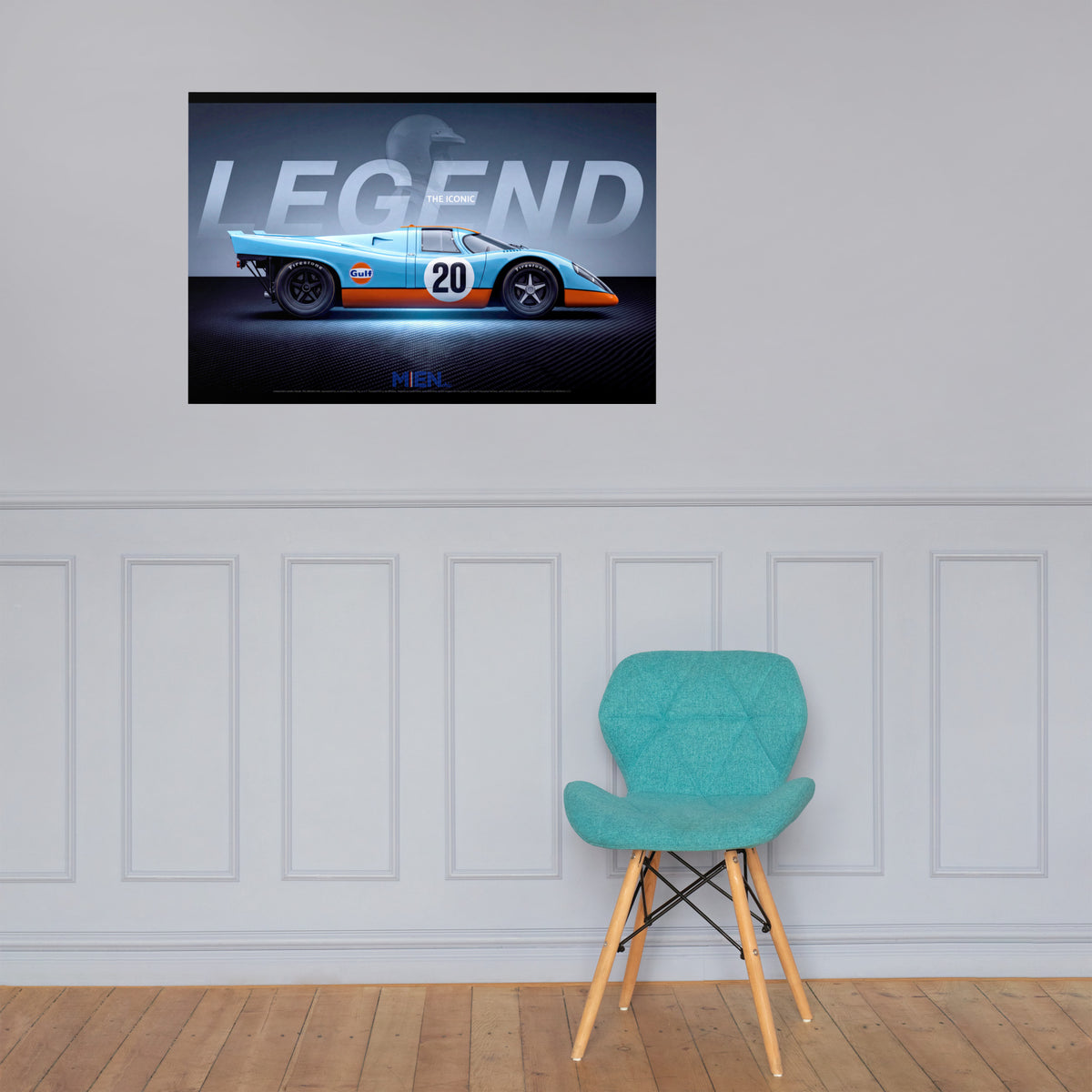 MIENchic — Porsche 917K | Le Mans 1970 | Porsche Endurance Legacy - LEGEND | 24" x 36" Poster